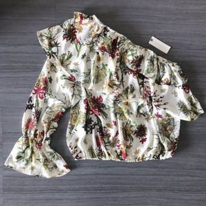 Anthropologie one-shoulder top - NWT!